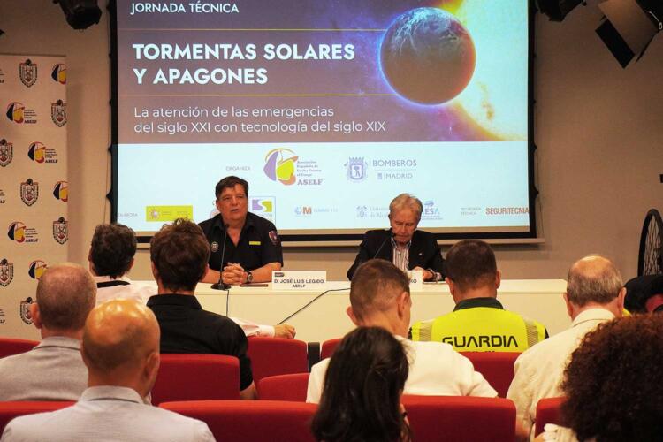 José Luis Legido, secretario general de ASELF, y Rafael Moro, vicepresidente 1º.