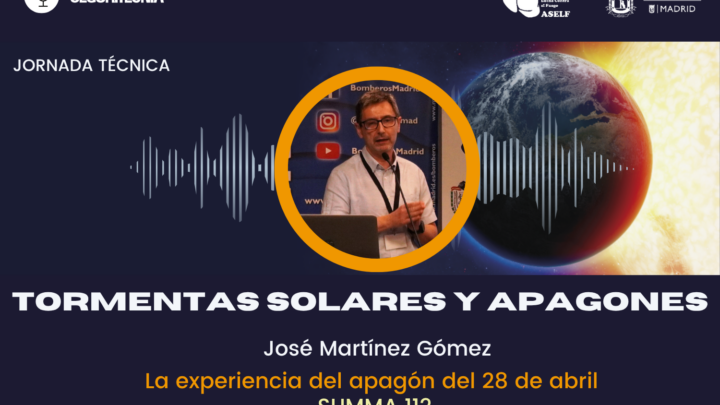José Martínez Gómez: La experiencia del apagón del 28 de abril. Jornada ASELF