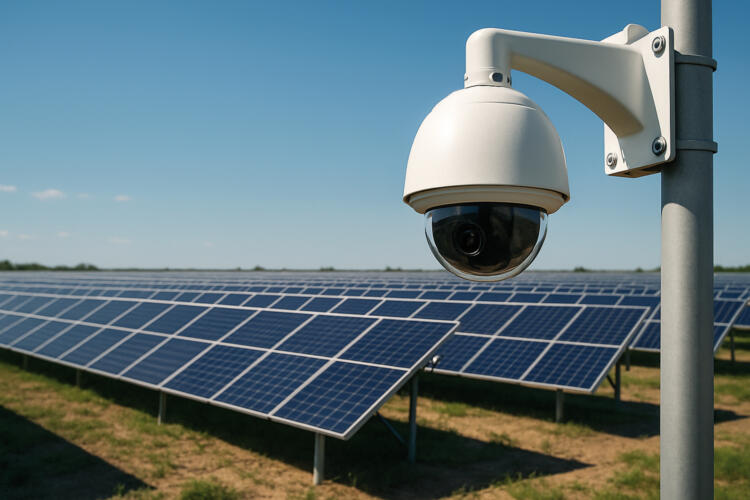 Seguridad y videovigilancia en parques fotovoltaicos