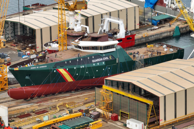Buque oceánico de la Guardia Civil 'Duque de Ahumada'
