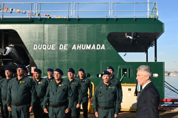 Buque oceánico de la Guardia Civil 'Duque de Ahumada'