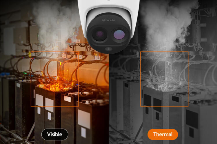 Cámaras bispectrales de Hanwha Vision