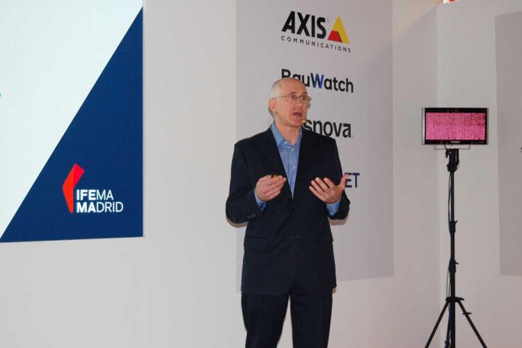 Patricio Delorme, socio de la Asociación Española de Ingenieros de Seguridad (AEINSE), en SICUR Cyber.