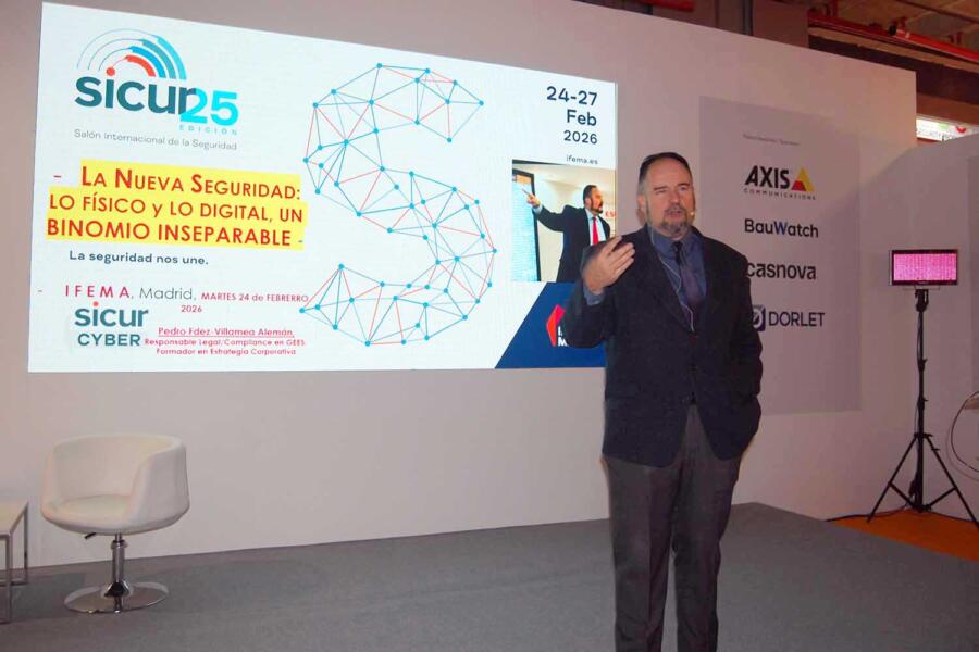 Pedro Fernández-Villamea Alemán, responsable legal y de ‘compliance’ en Grupo GEES Spain en SICUR CIBER 2026