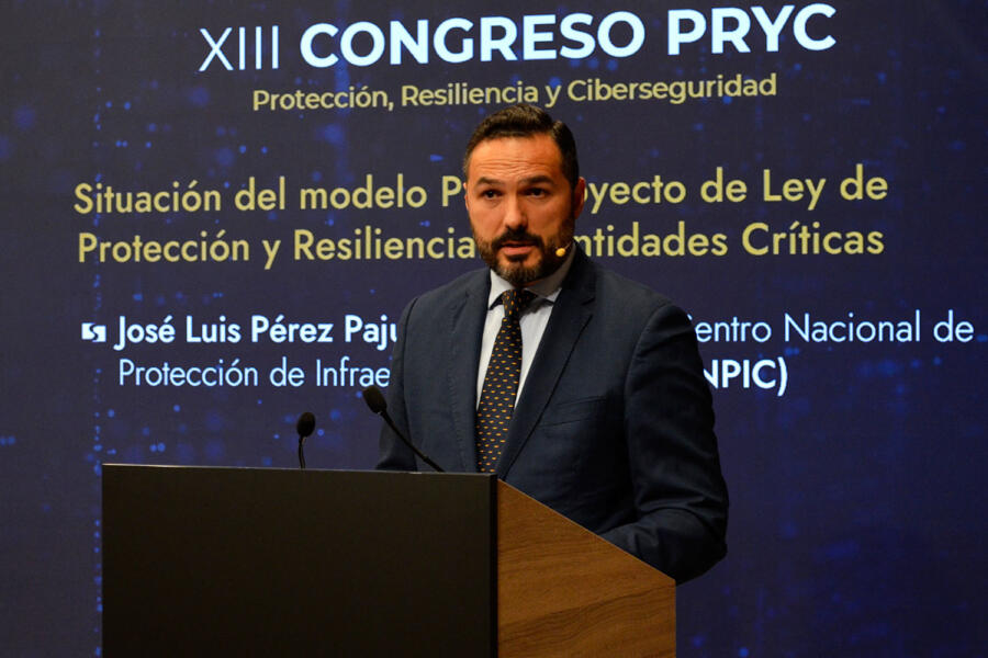 13º Congreso PRYC: intervención del director del CNPIC.