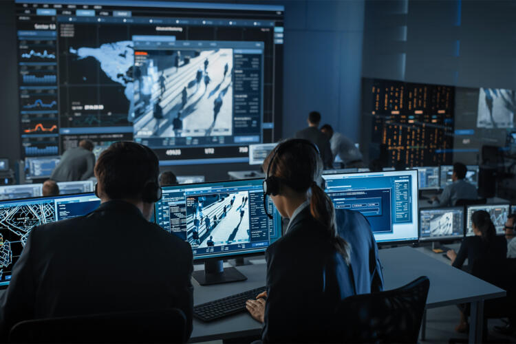 Centro de control de seguridad