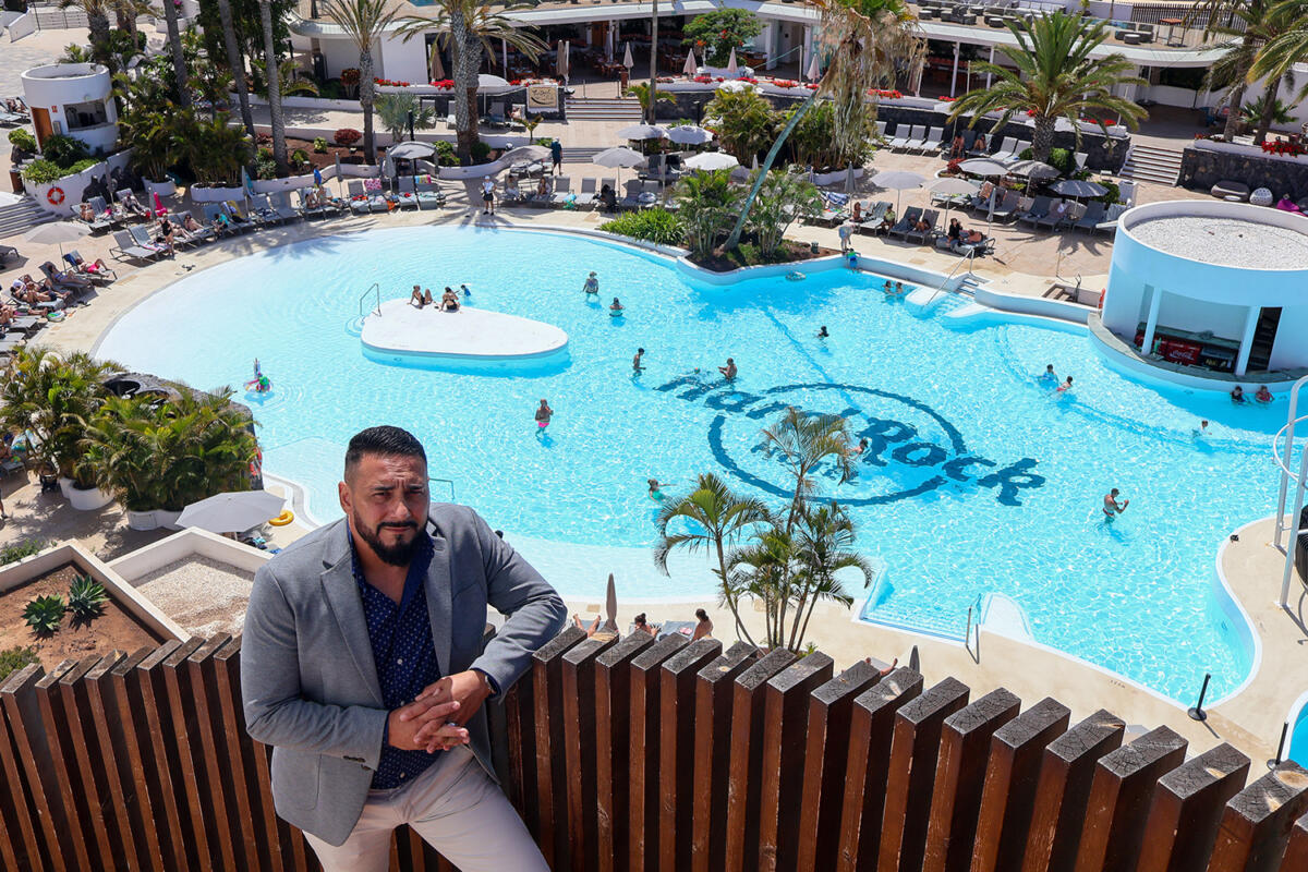 Juan Miguel Gil, director de Seguridad del Hotel Hard Rock de Tenerife.