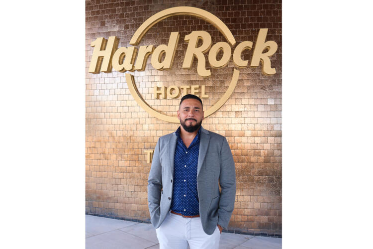 Juan Miguel Gil, director de Seguridad del Hotel Hard Rock de Tenerife.