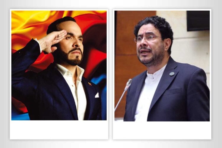Abelardo de la Espriella e Iván Cepeda